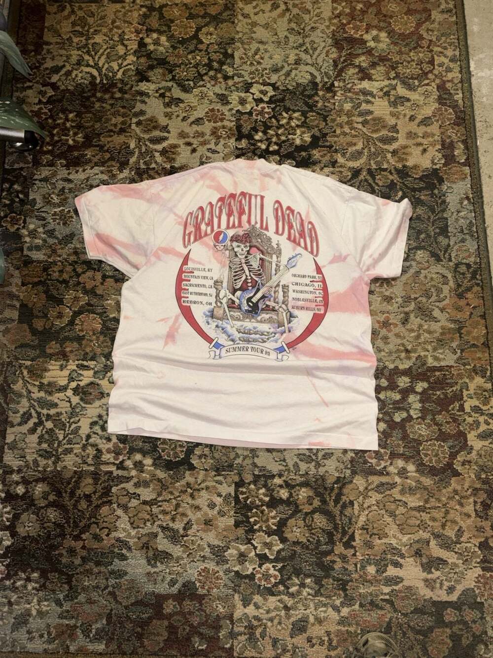 Vintage 1993 Grateful Dead Summer Tour T-Shirt XL - Picture 2 of 7